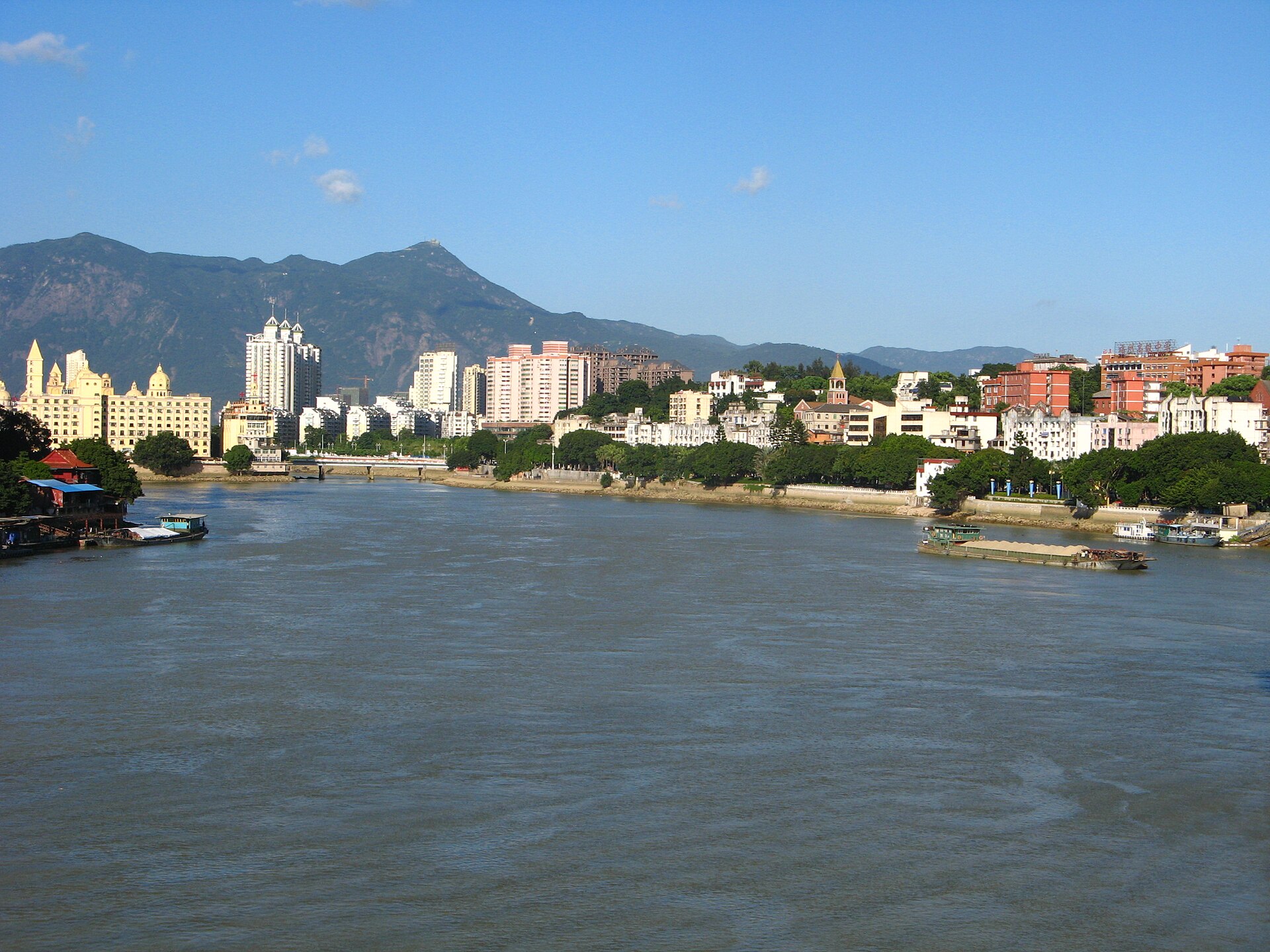 烟台山景区